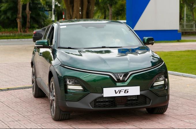 Hình ảnh xe điện VinFast VF e34 taxi Cà Mau